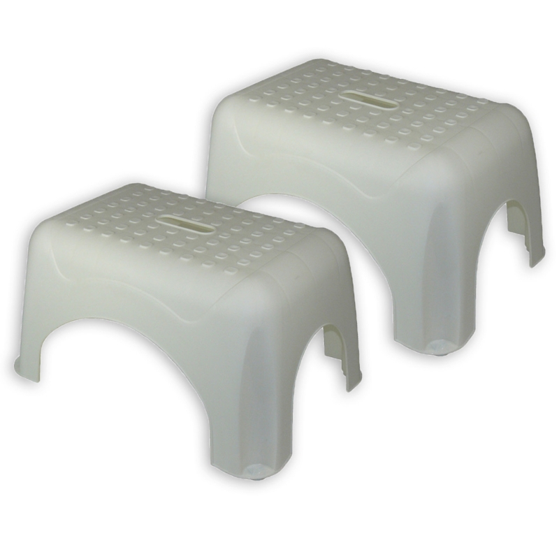Cianie White Sports Step Stool
