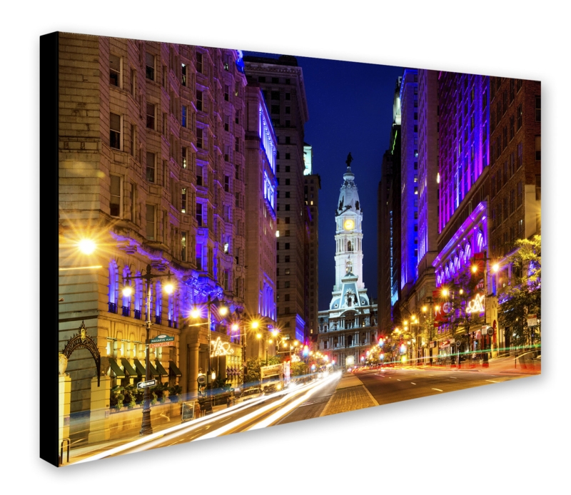 City Hall Philadelphia Photographic Print on Wrapped Canvas