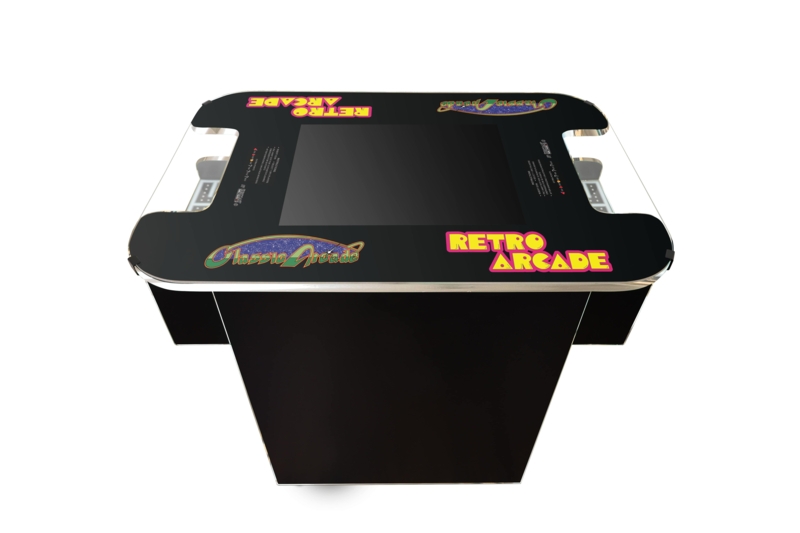 Cocktail Arcade Machine with 19" Monitor and 60 Retro Games - Fully Assembled