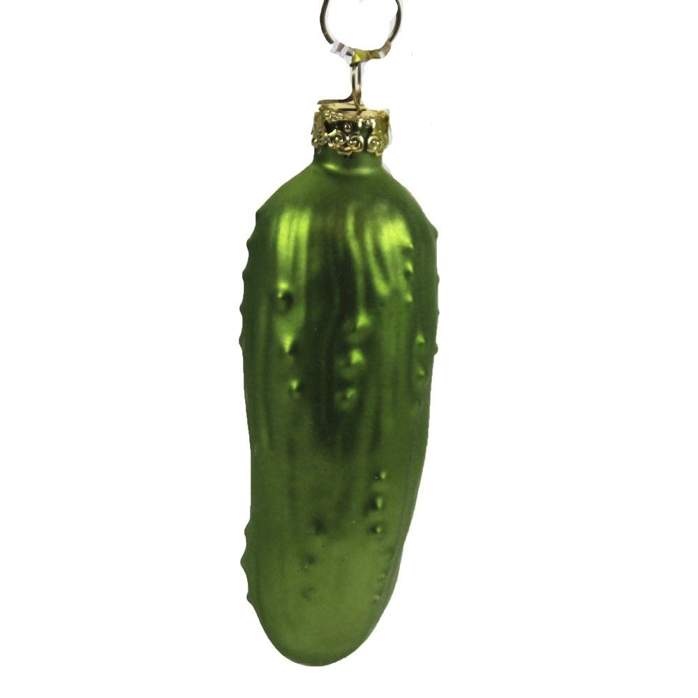 Cody Foster 4.0 Inch Pickle Green Cucumber Legend Tree Ornaments