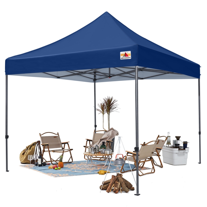 Commercial 10 Ft. W x 10 Ft. D Metal Pop-Up Canopy The Pop Up Canopies