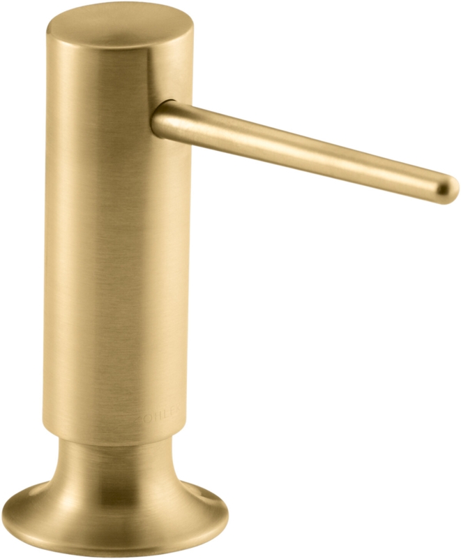 Contemporary Design Refillable Soap Dispenser, Lotion Dispenser for Bathroom or Kitchen