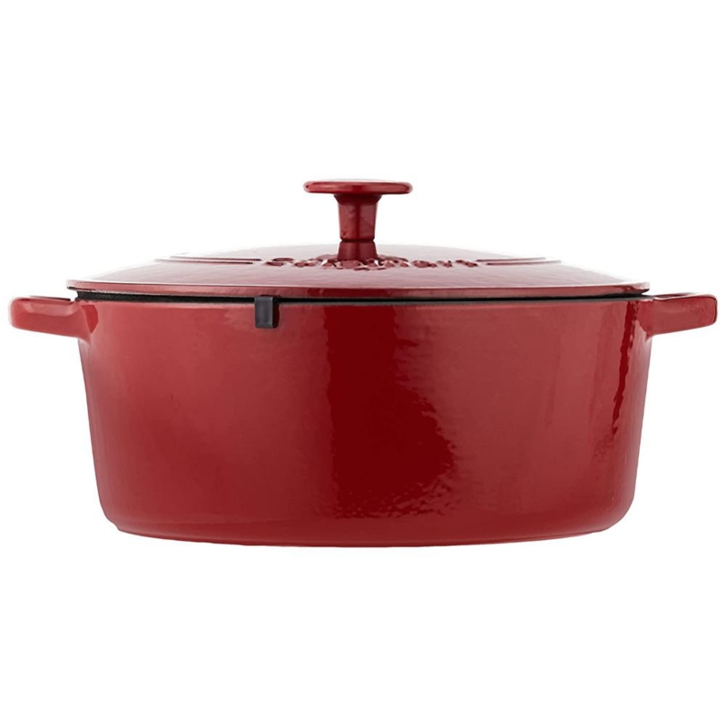 Cuisinart Chefs Classic Enamel on Steel Round Dutch Oven with Lid