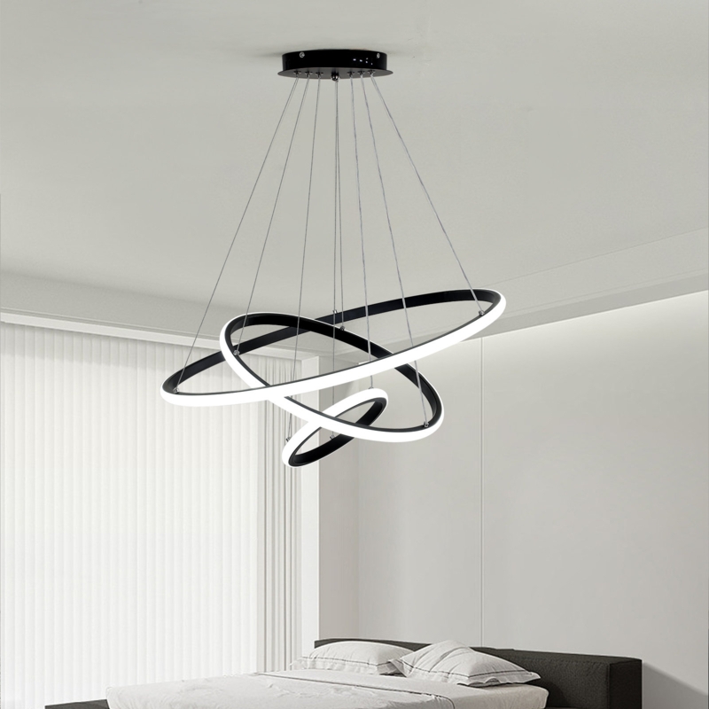 Dado 3 - Light LED Tiered Chandelier