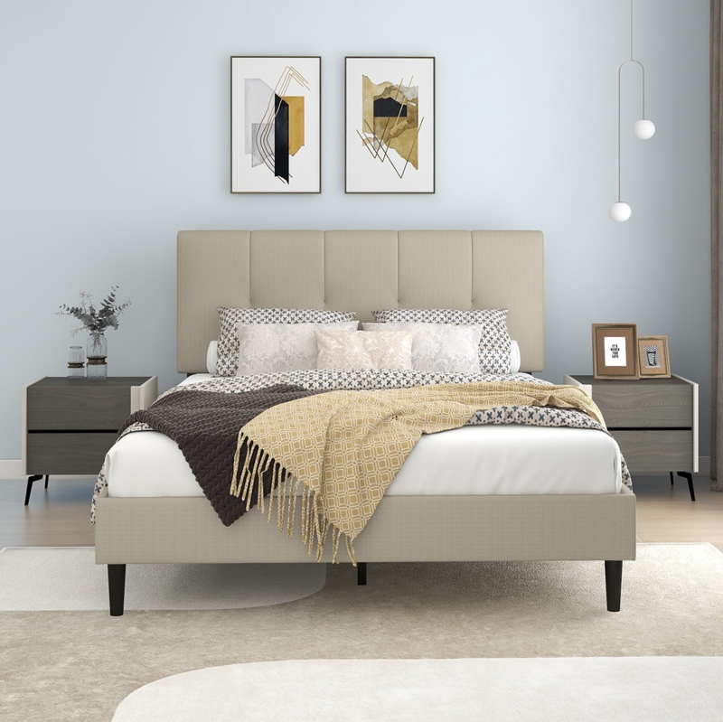 Dajai Upholstered Platform Bed