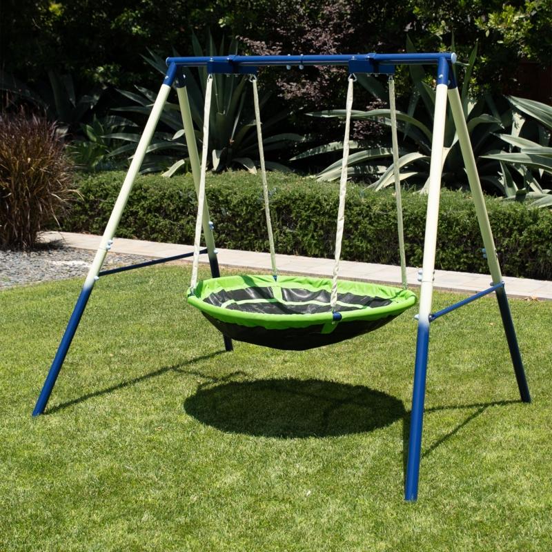 Deluxe Saucer Swing Set