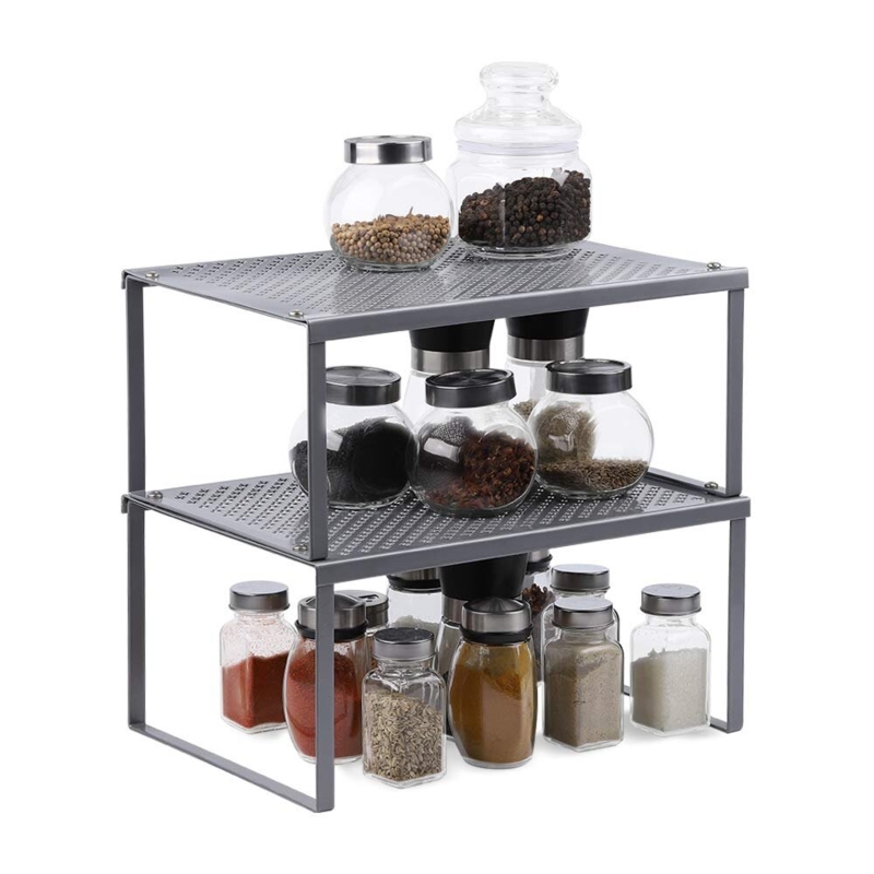 Denan Cabinet Shelving Rack (Set of 2)