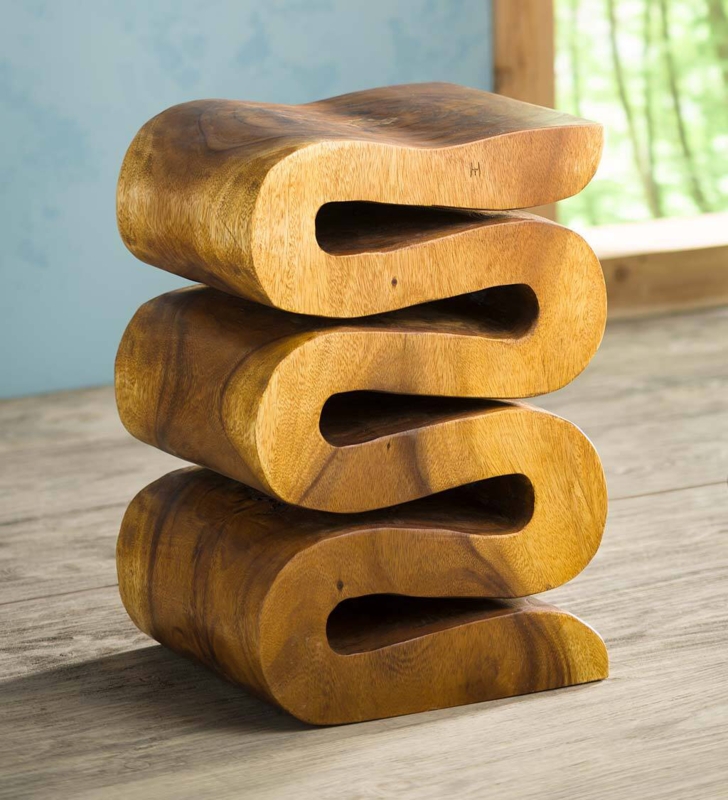 Drazen Solid Wood Accent Stool