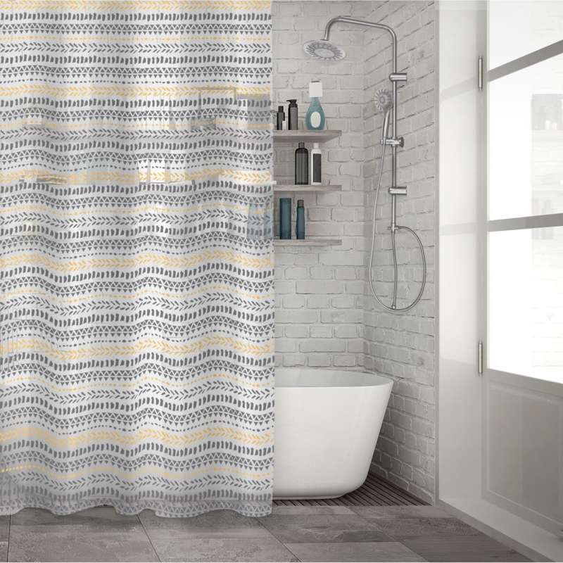 Duron Striped Shower Curtain