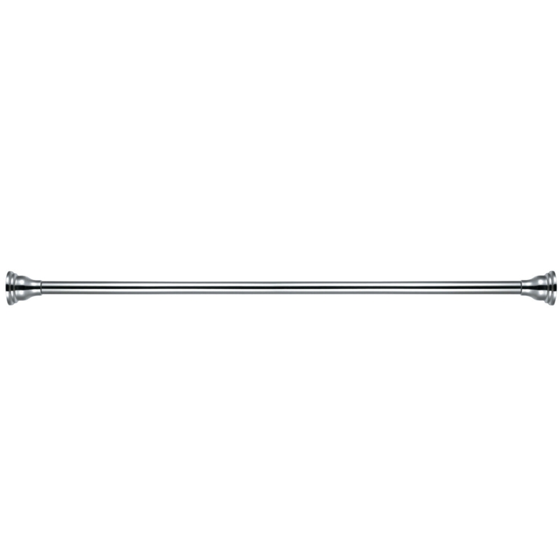 Edenscape 72" Adjustable Straight Tension Shower Curtain Rod