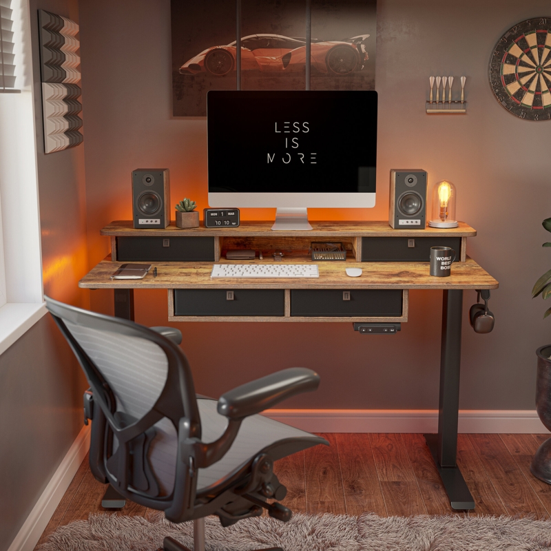 Emanuiel Height Adjustable Standing Gaming Desk