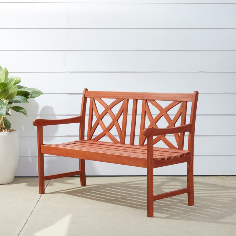 Etalo Acacia Outdoor Bench