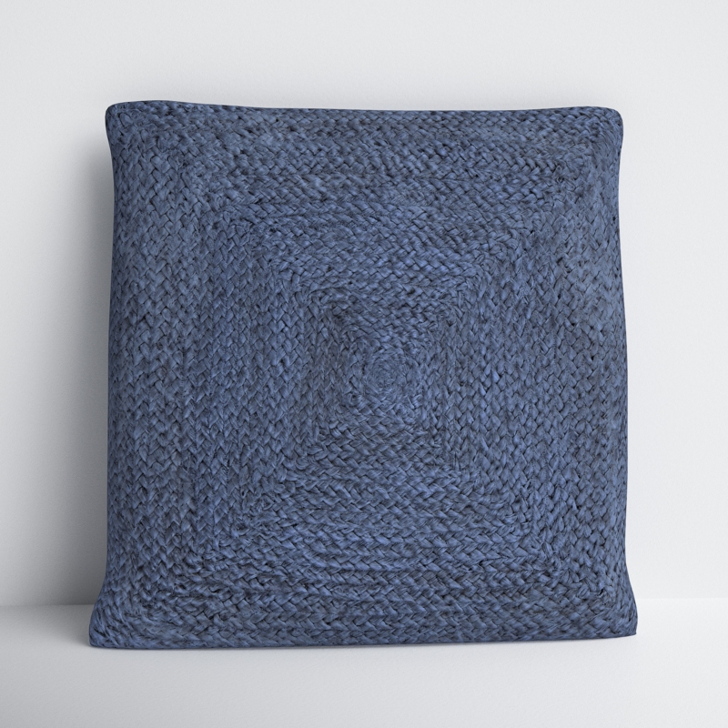Eugene Jute Reversible Throw Pillow