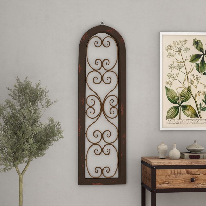 Farmhouse Plants u0026 Flowers Wall Decor on Metal