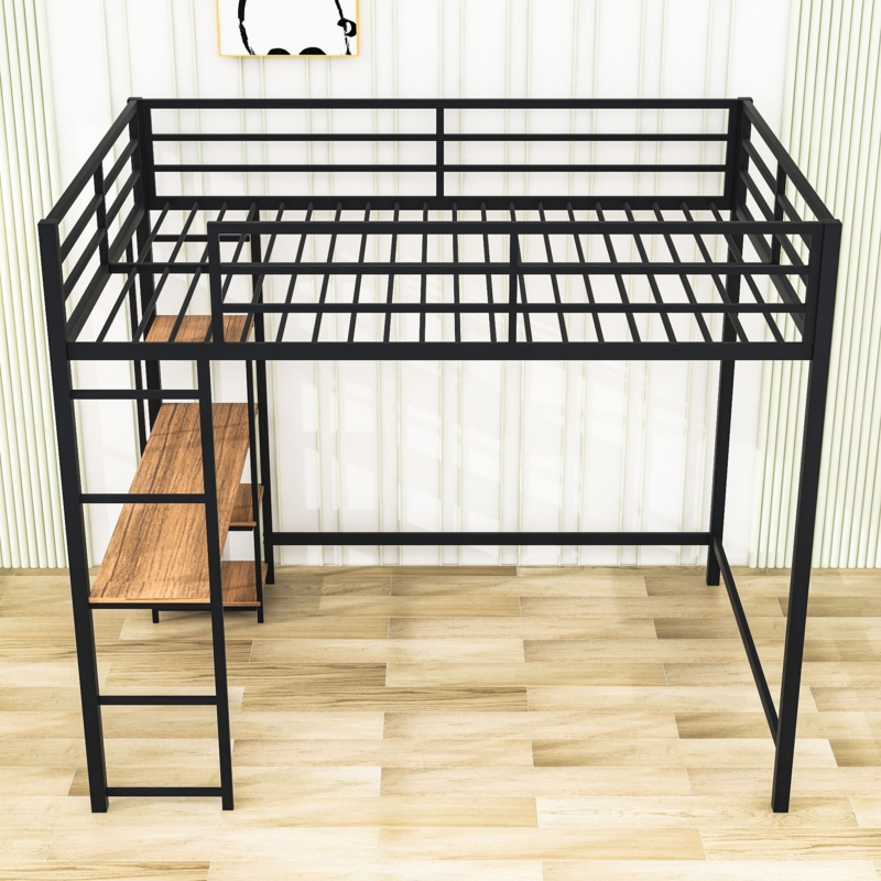 Ferris Full Loft Bed with Built-in-Desk