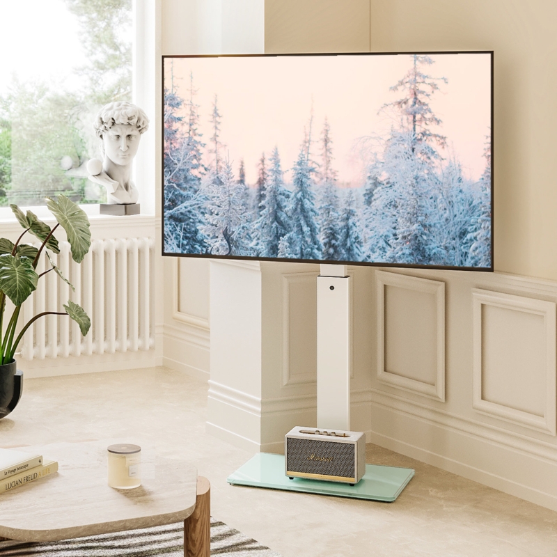 Fitueyes Single Screen Floor Stand Mount