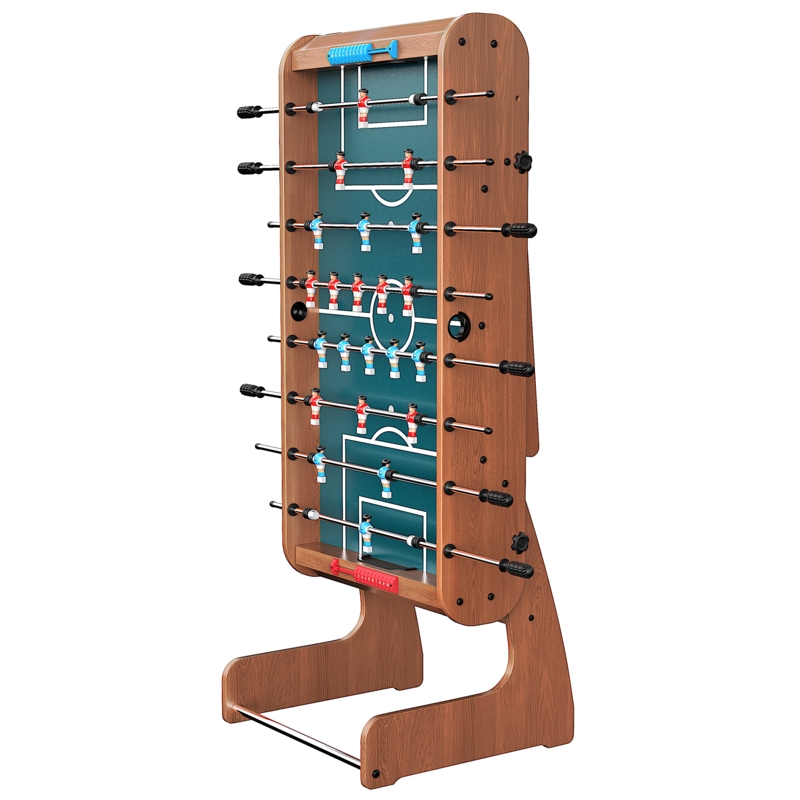 FIZITI 2-in-1 Multi Game Table, 53.5 Inch Foosball Table, Air Hockey Table