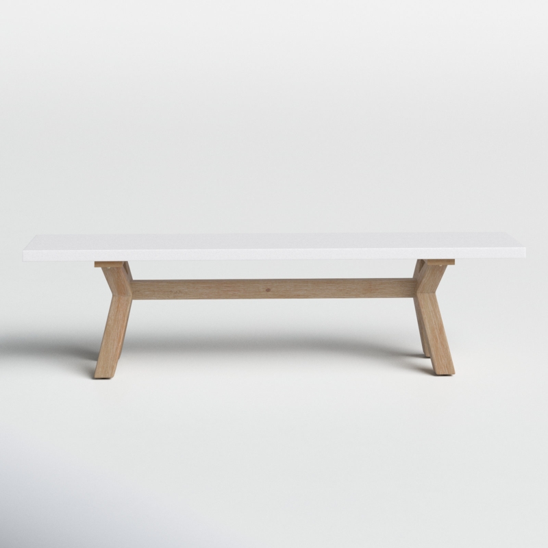 Fleur Eucalyptus Outdoor Picnic Bench