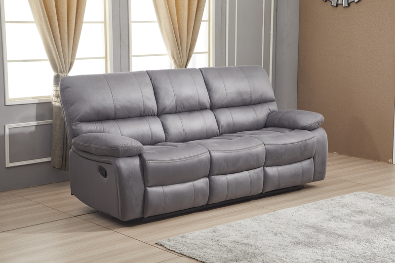 Fleurimon 87'' Upholstered Reclining Sofa