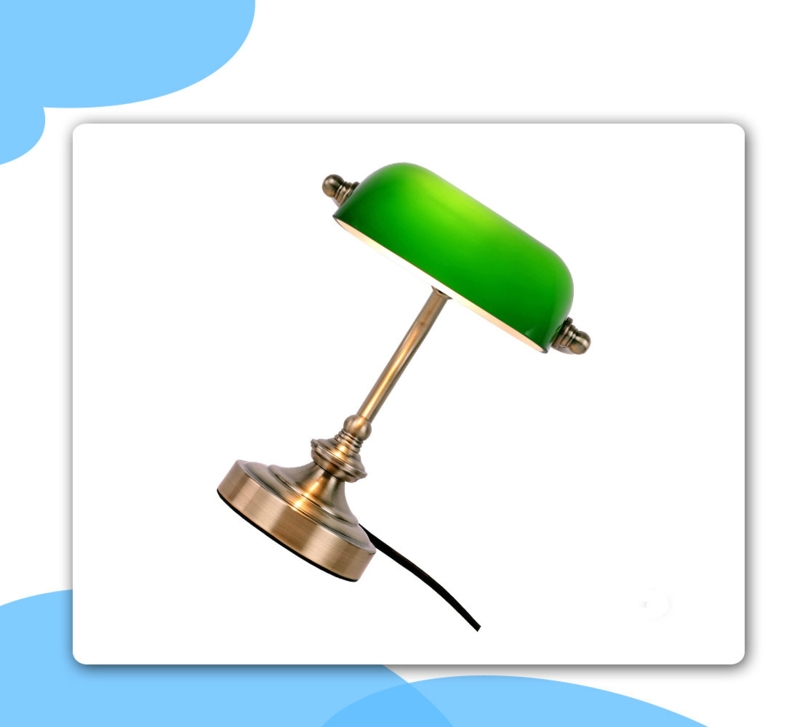 Florenda Metal Desk Lamp