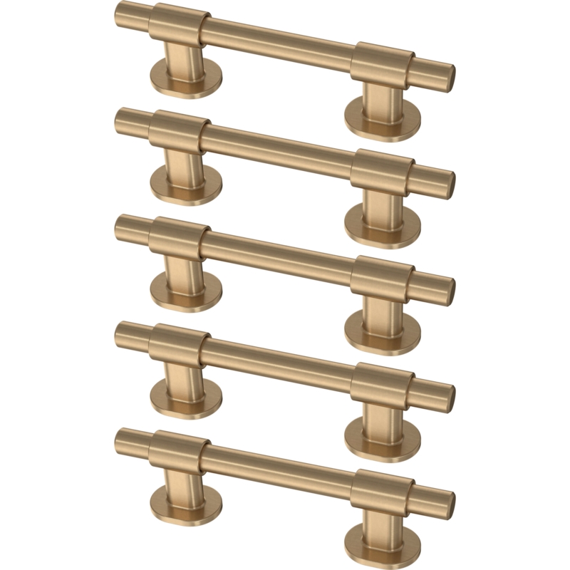 Franklin Brass Bar Adjusta-Pull Adjustable 1-3/8 to 4 in. (35-102 mm) Cabinet Drawer Pull (Set of 5)