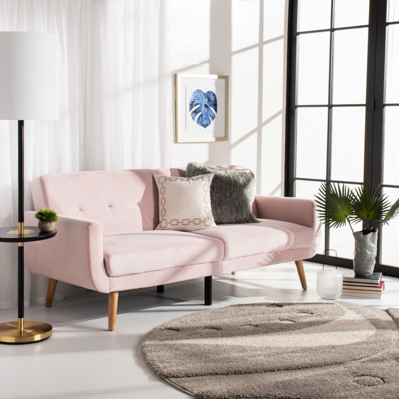 Futton 82.3" Tufted Back Convertible Sofa
