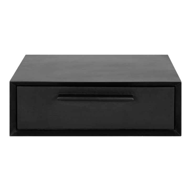 Geoffry Mango Floating Shelf with Drawer