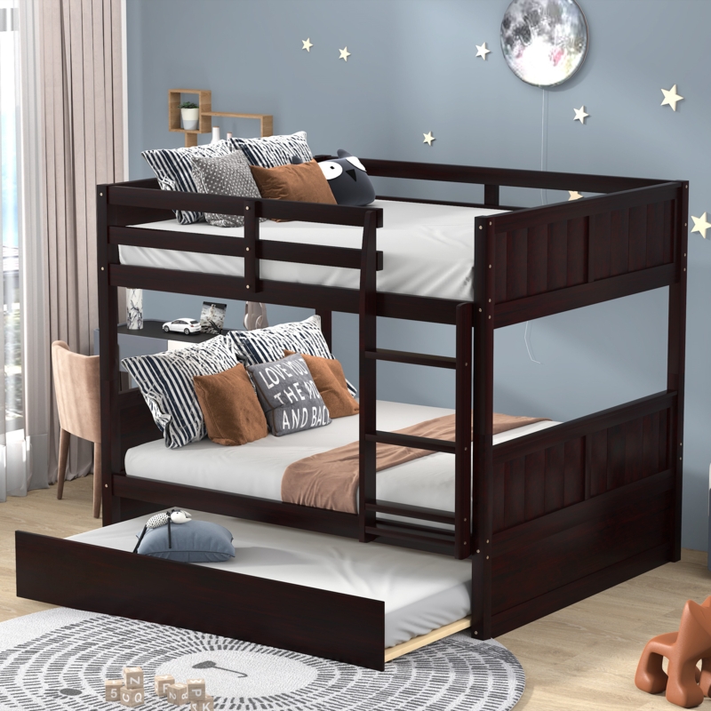 Gianelli Kids Full Over Full Bunk Bed with Trundle