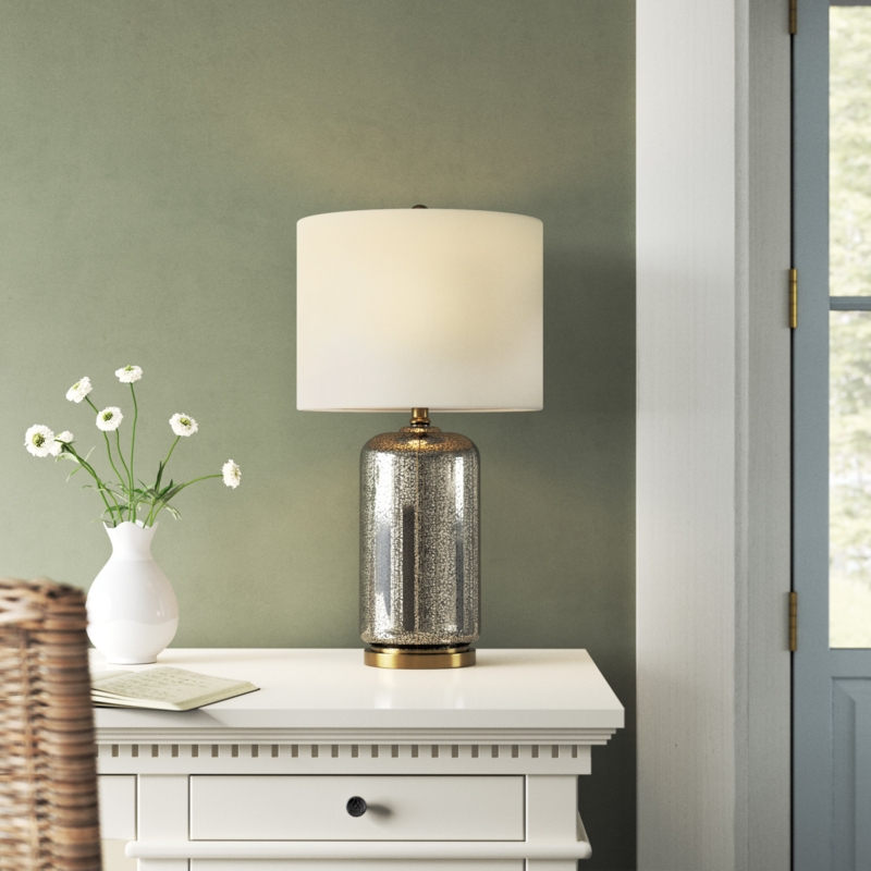 Glass Table Lamp