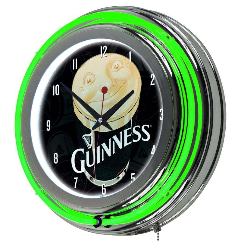 Glass Wall Clock