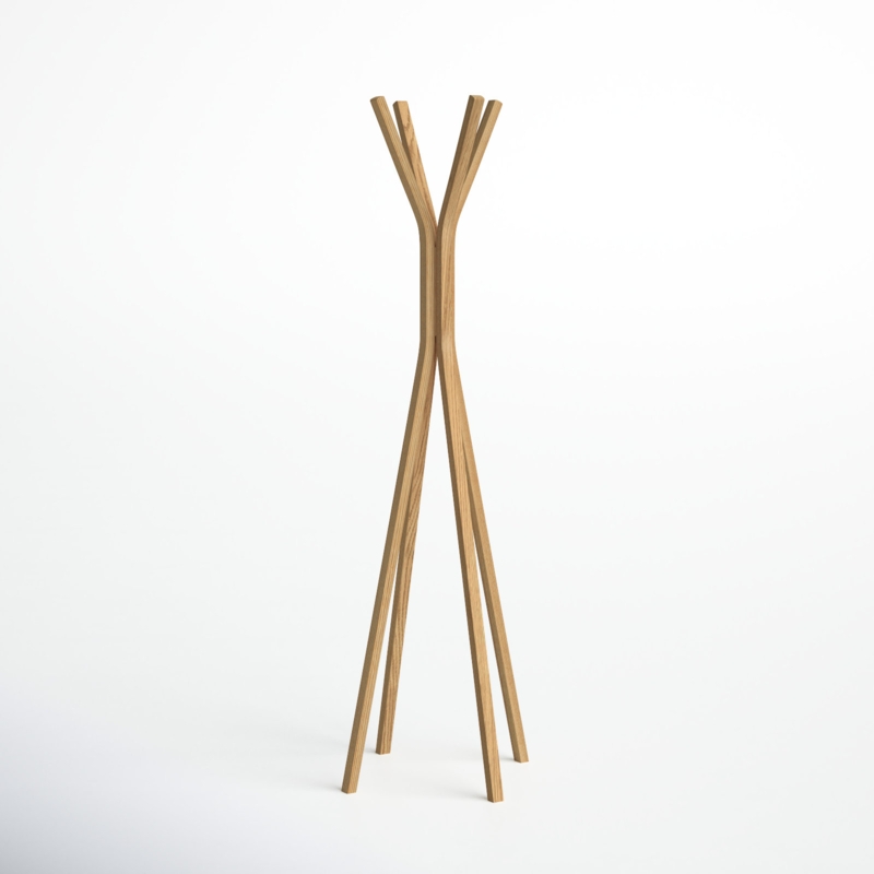 Glynis Freestanding 4 - Hook Coat Rack