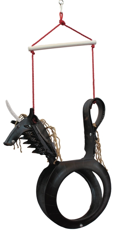 Godard Winston Porter Metal Swing Set with 1 Swing(s)