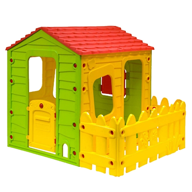 Gologan Zoomie Kids 57.5'' W x 46.5'' D Outdoor Plastic Playhouse