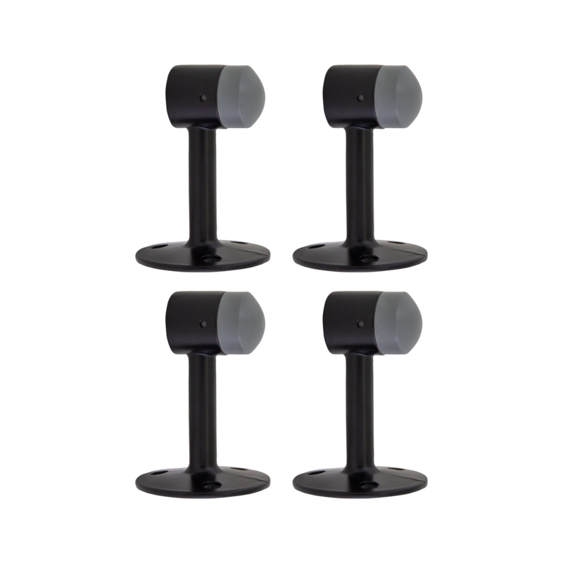 Gooseneck Aluminum Floor Mount Stop (Set of 4)