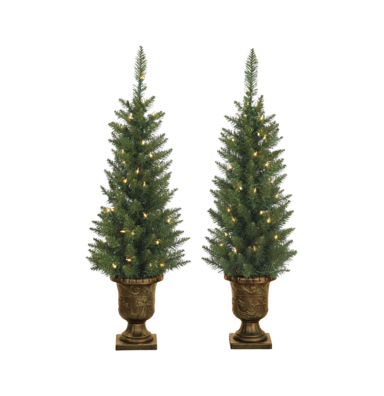 Hadijatou Lighted Christmas Tree (Set of 2)