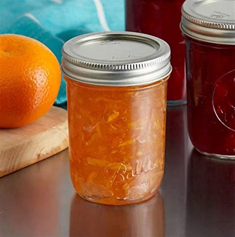 Half-Pint Regular Mouth 0.25 qt. Mason Jar