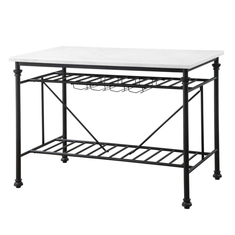 Hannelie Marble Prep Table