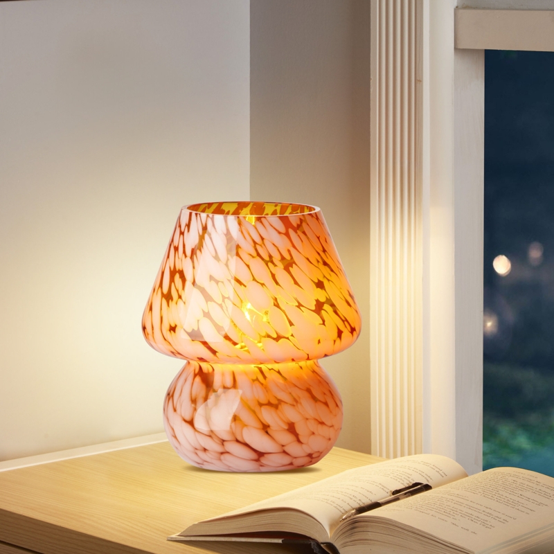 Haslom Glass Table Lamp