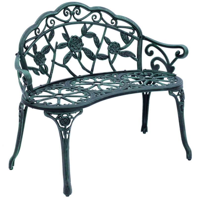 Heredia Metal Outdoor Bench