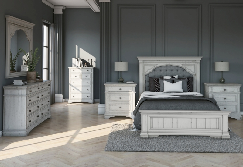 Hetton Upholstered Panel Configurable Bedroom Set