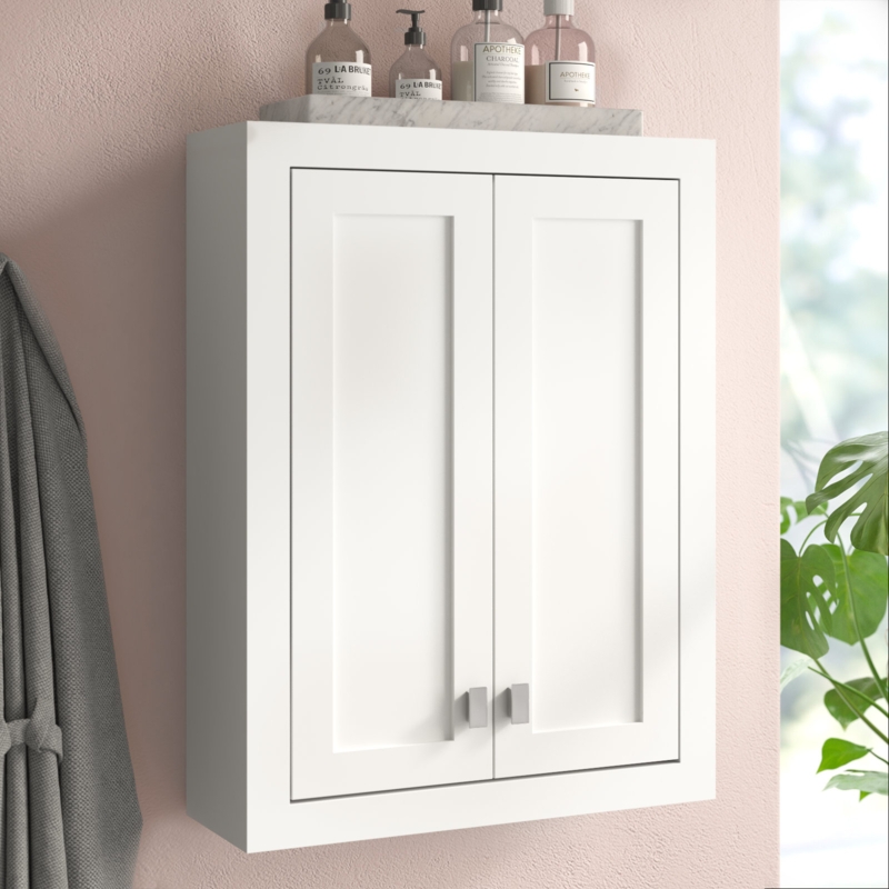 Higuera Solid Wood Wall Bathroom Cabinet