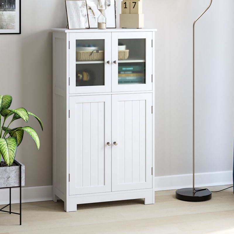 Hortence Freestanding Linen Cabinet
