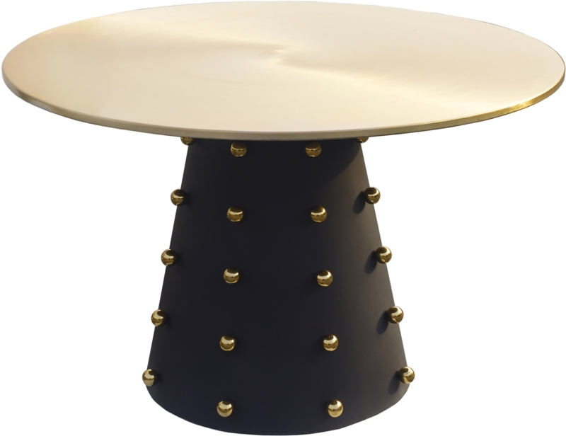 Idhant Round Metal Dining Table