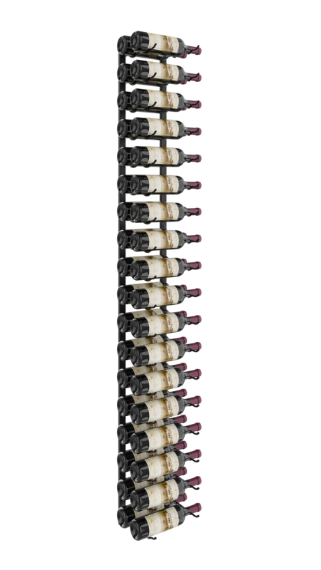 Indurial 36 Bottle Wall Mounted Wine Bottle Rack