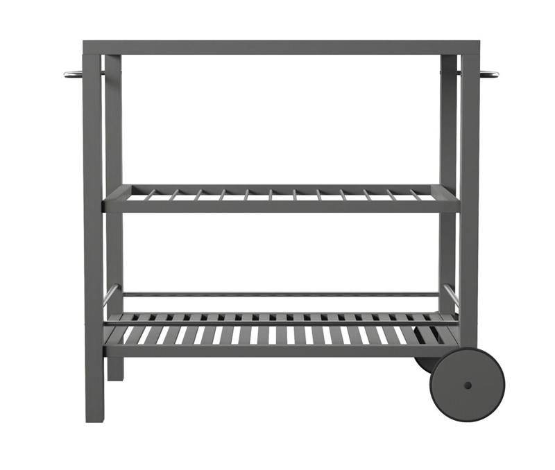 Iselle Solid Wood Bar Cart