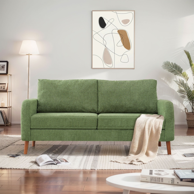 Iveigh 71.5'' Upholstered Tuxedo Arm Chesterfield Sofa