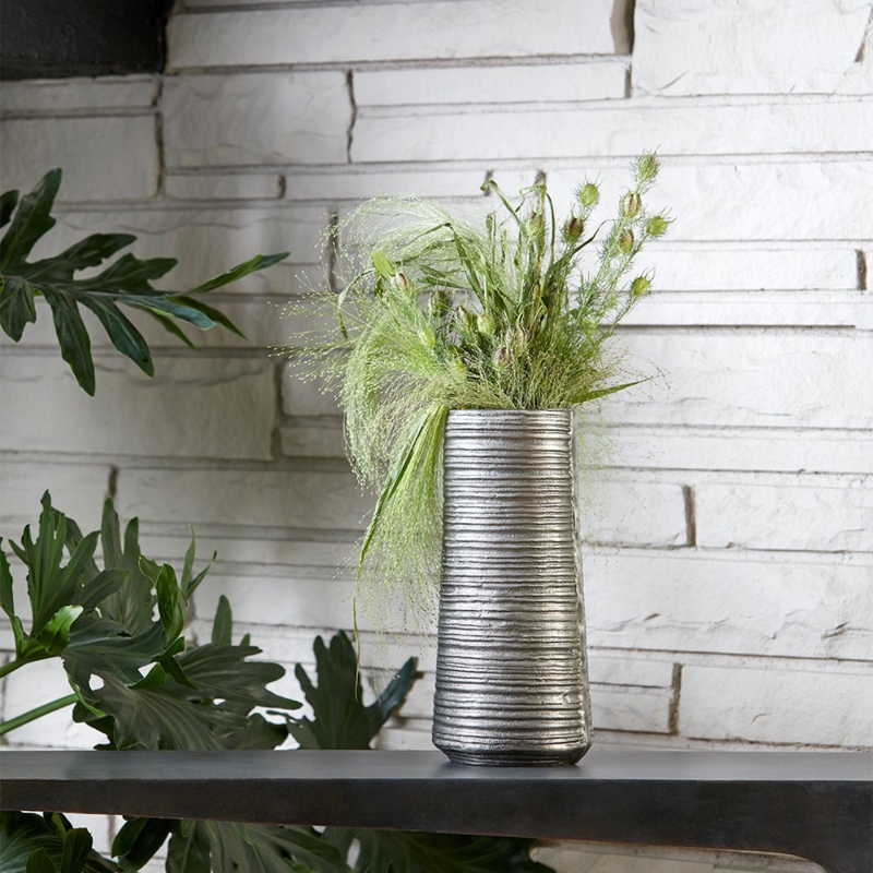 Jasper Handmade Aluminum Table Vase