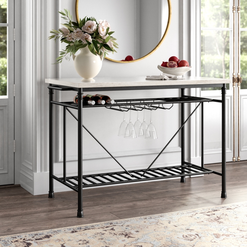 Jayanne Marble Kitchen Island