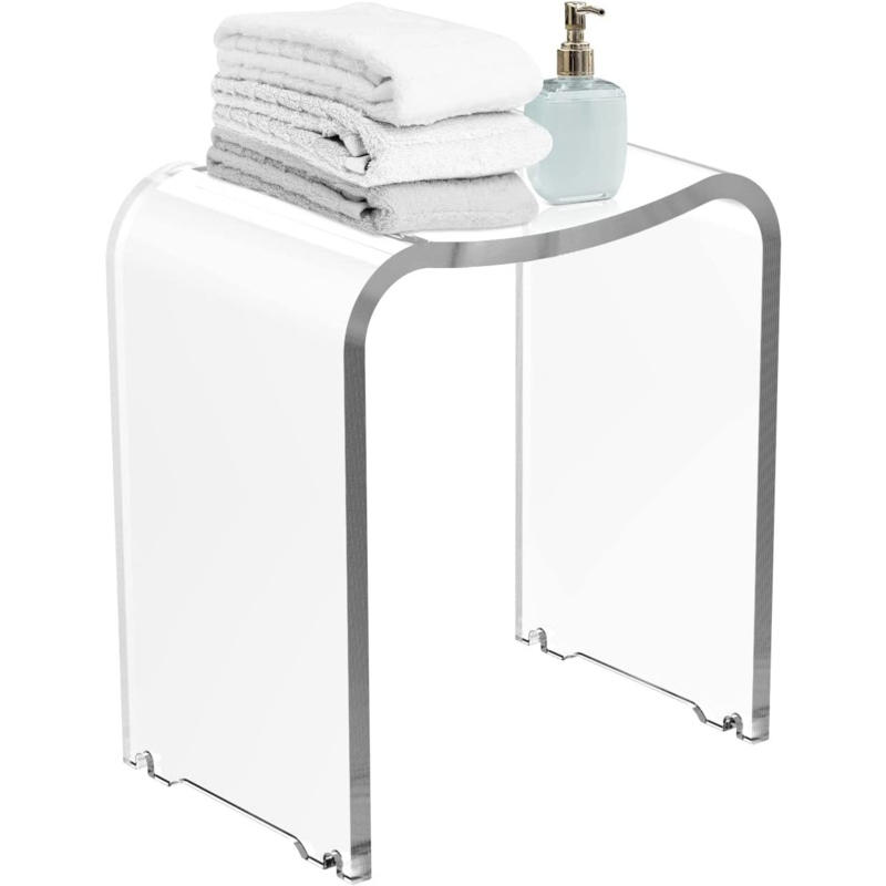 Jozelyn 15.5'' W Acrylic Shower Bench