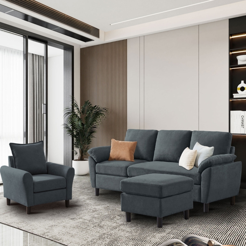 Juliani 3 - Piece Living Room Set
